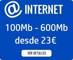 Fibra desde 100 a 600 mbps